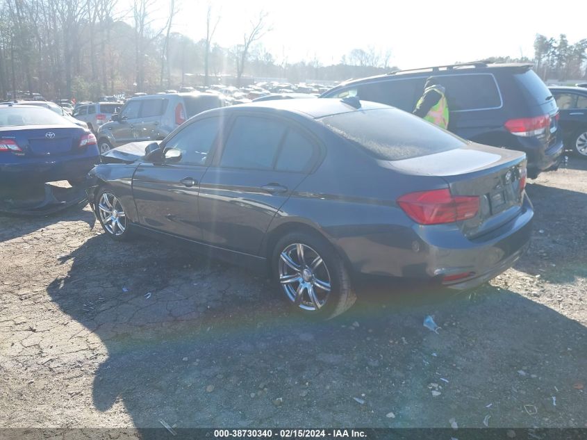 2017 BMW 320I VIN: WBA8E1G54HNU14440 Lot: 38730340