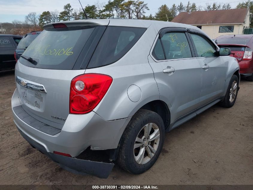 2012 Chevrolet Equinox Ls VIN: 2GNFLCEK6C6262038 Lot: 38730391