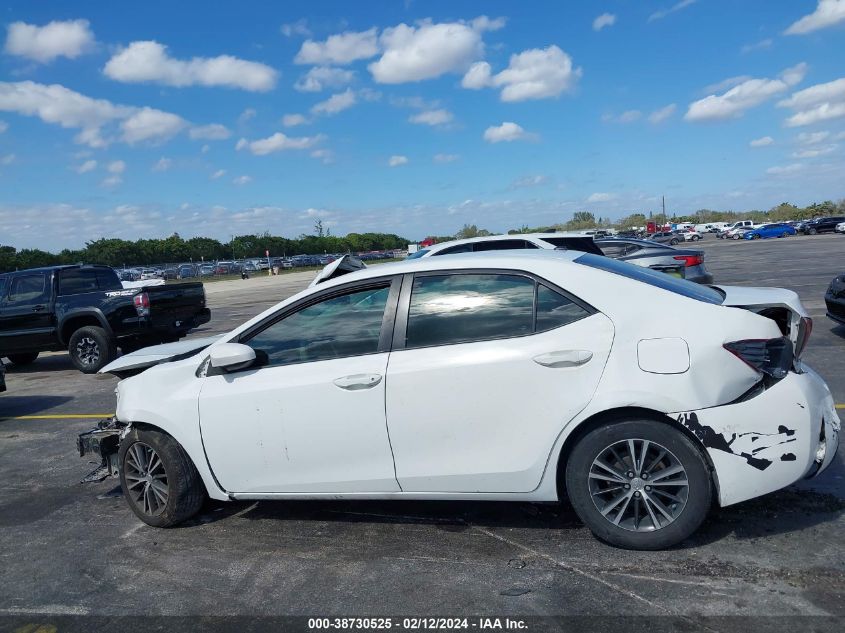 2017 Toyota Corolla Le VIN: 5YFBURHE9HP622552 Lot: 38730525