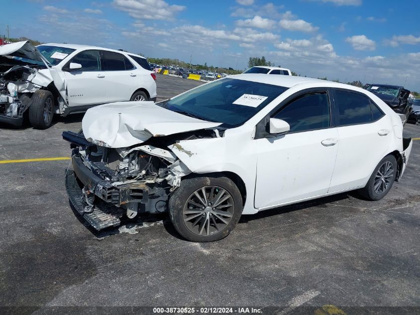 2017 Toyota Corolla Le VIN: 5YFBURHE9HP622552 Lot: 38730525