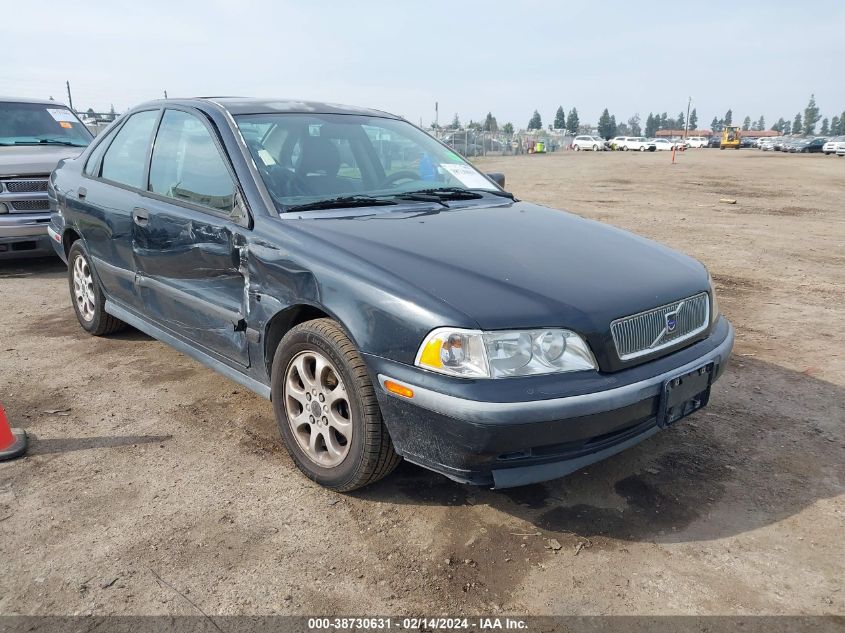 2000 Volvo S40 A/As VIN: YV1VS2554YF509771 Lot: 38730631