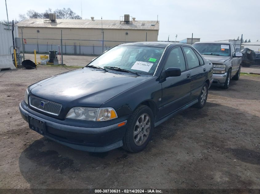 2000 Volvo S40 A/As VIN: YV1VS2554YF509771 Lot: 38730631