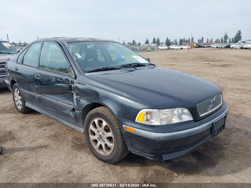 2000 Volvo S40 A/As VIN: YV1VS2554YF509771 Lot: 38730631