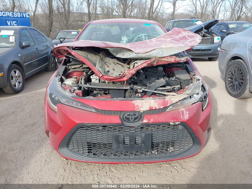 VIN JTDEPRAE3LJ104688 2020 TOYOTA COROLLA LE