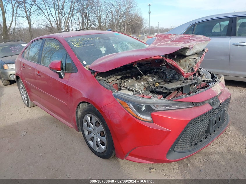 VIN JTDEPRAE3LJ104688 2020 TOYOTA COROLLA LE