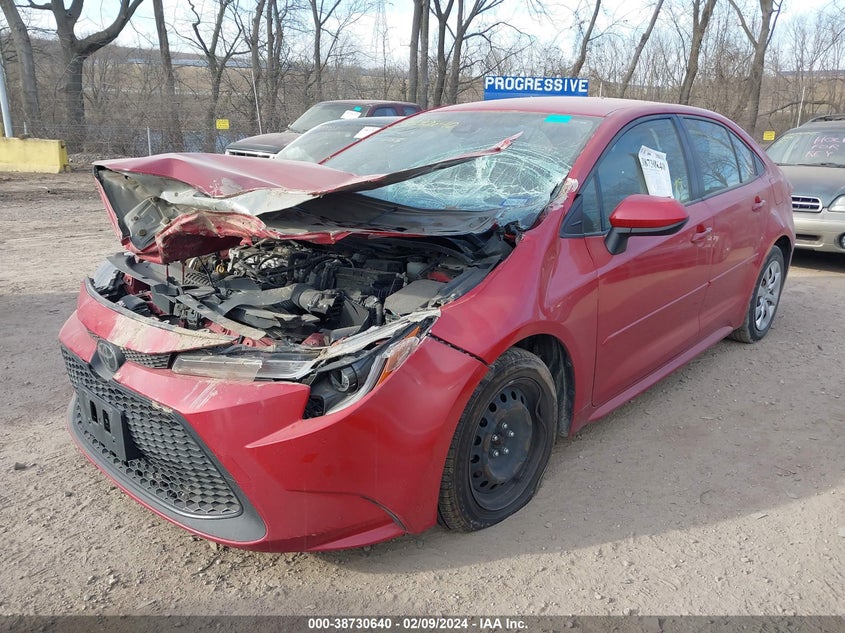 VIN JTDEPRAE3LJ104688 2020 TOYOTA COROLLA LE