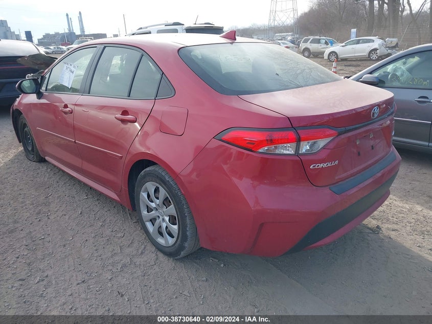 VIN JTDEPRAE3LJ104688 2020 TOYOTA COROLLA LE