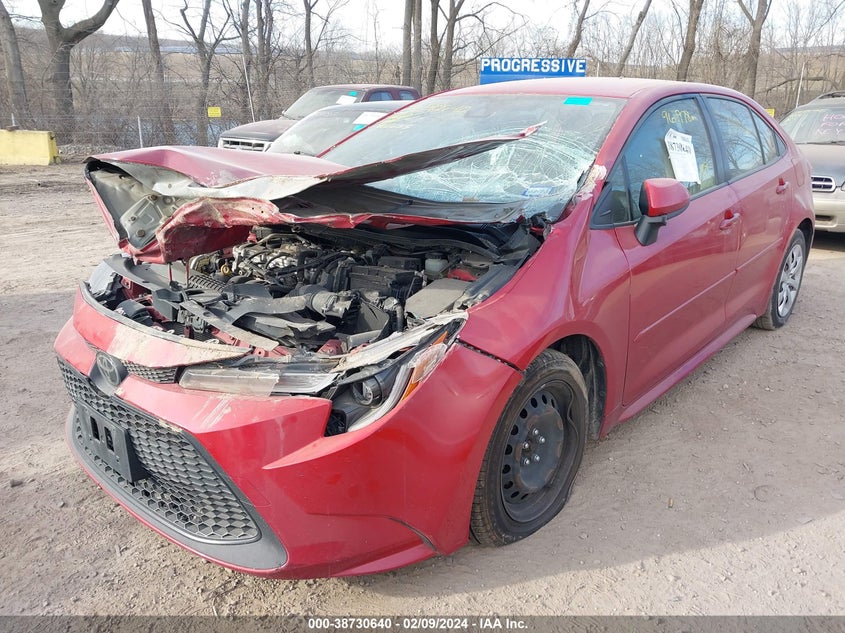VIN JTDEPRAE3LJ104688 2020 TOYOTA COROLLA LE
