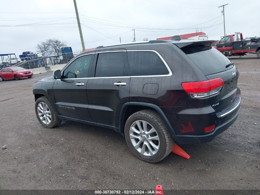 2017 Jeep Grand Cherokee Limited 4X4 VIN: 1C4RJFBG7HC788299 Lot: 38730792