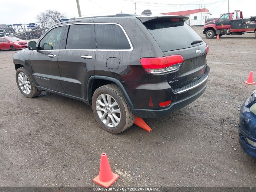 2017 Jeep Grand Cherokee Limited 4X4 VIN: 1C4RJFBG7HC788299 Lot: 38730792