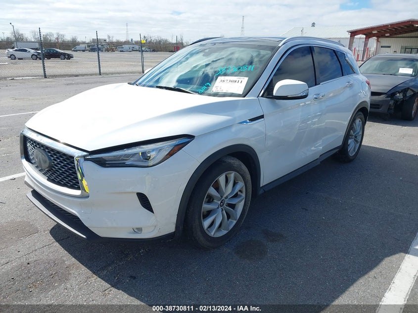 2019 Infiniti Qx50 Essential/Luxe/Pure VIN: 3PCAJ5M39KF117003 Lot: 38730811