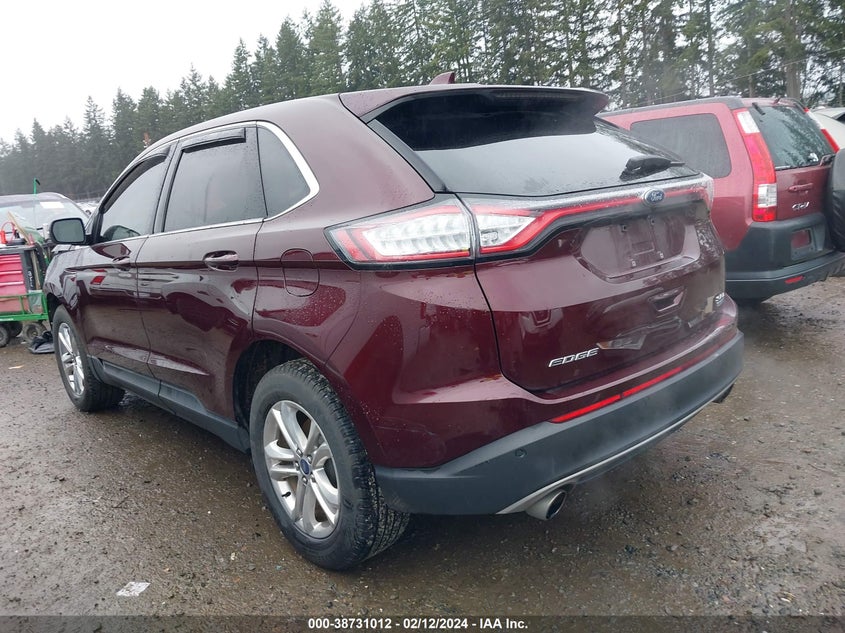 VIN 2FMPK4J9XJBB86803 2018 FORD EDGE SEL