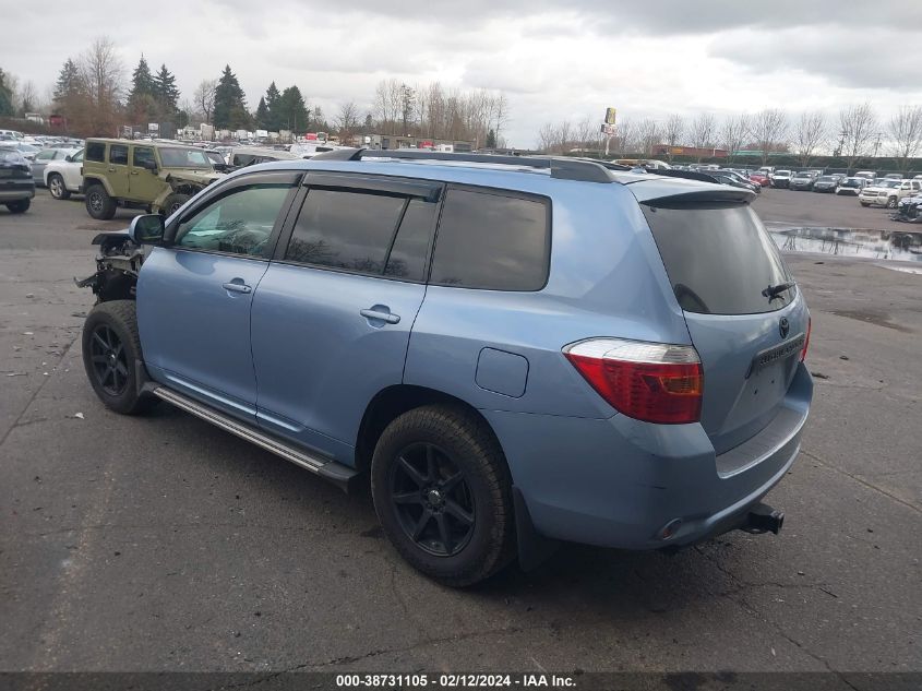 2010 Toyota Highlander Se V6 VIN: 5TDJK3EH8AS009929 Lot: 38731105