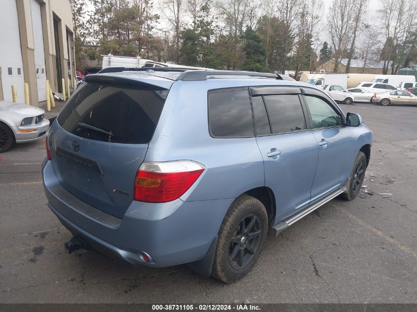 2010 Toyota Highlander Se V6 VIN: 5TDJK3EH8AS009929 Lot: 38731105