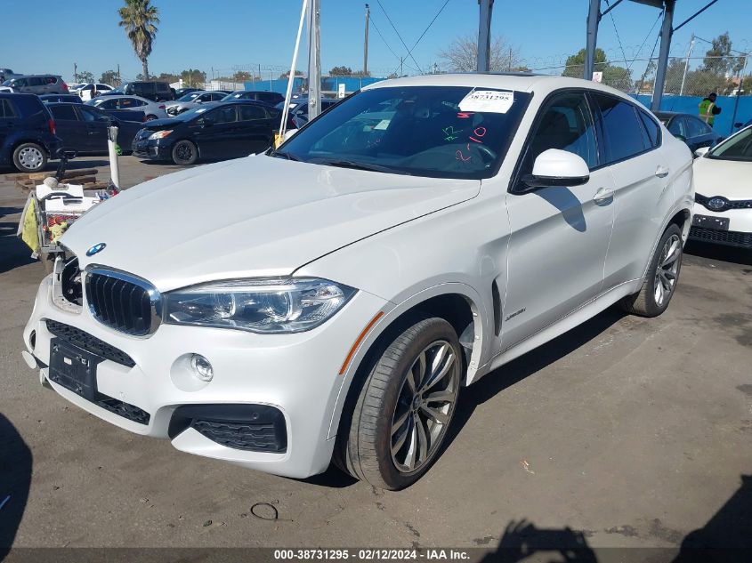 VIN 5UXKU2C59J0Z62362 2018 BMW X6, Xdrive35I no.2