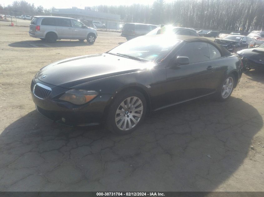 2004 BMW 645Ci VIN: WBAEK73484B320763 Lot: 38731704