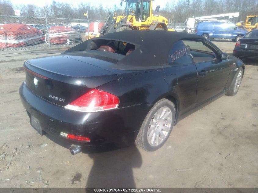 2004 BMW 645Ci VIN: WBAEK73484B320763 Lot: 38731704