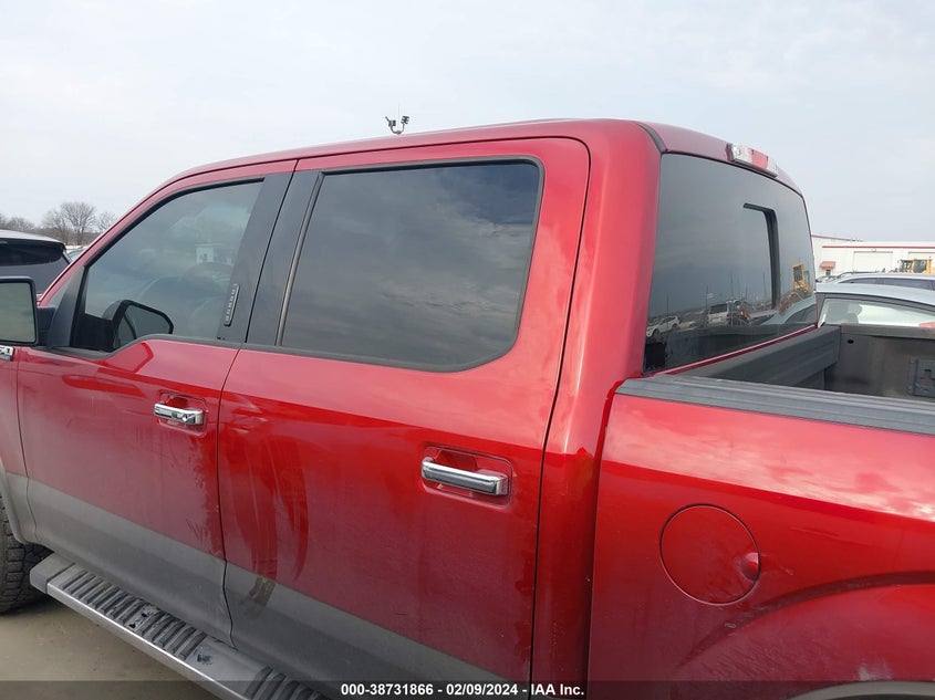 2016 FORD F-150 LARIAT - 1FTEW1EF4GKF45592