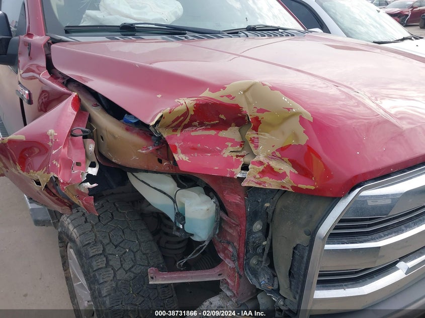 2016 FORD F-150 LARIAT - 1FTEW1EF4GKF45592