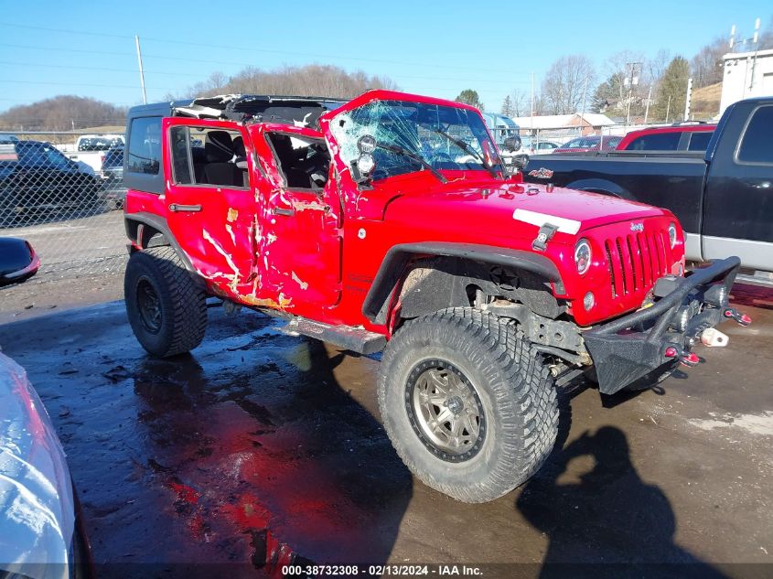 2017 Jeep Wrangler Unlimited Sport 4X4 VIN: 1C4BJWDG2HL720426 Lot: 38732308