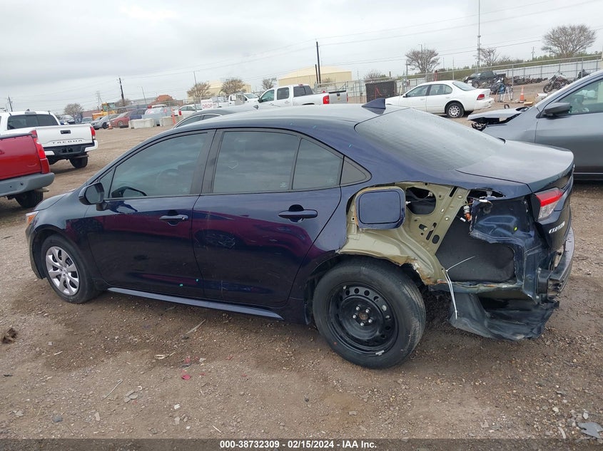 2022 TOYOTA COROLLA LE - 5YFEPMAE6NP280720