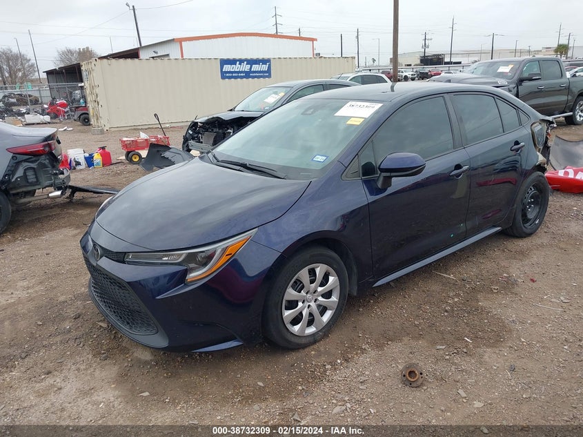 2022 TOYOTA COROLLA LE - 5YFEPMAE6NP280720