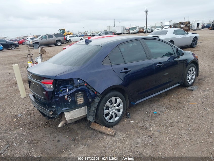 2022 TOYOTA COROLLA LE - 5YFEPMAE6NP280720