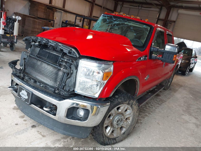 2016 FORD F-250 LARIAT - 1FT7W2BT6GEB66620