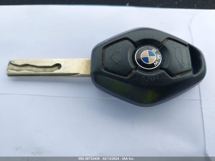 4USBT33483LS46596 2003 BMW Z4 2.5I