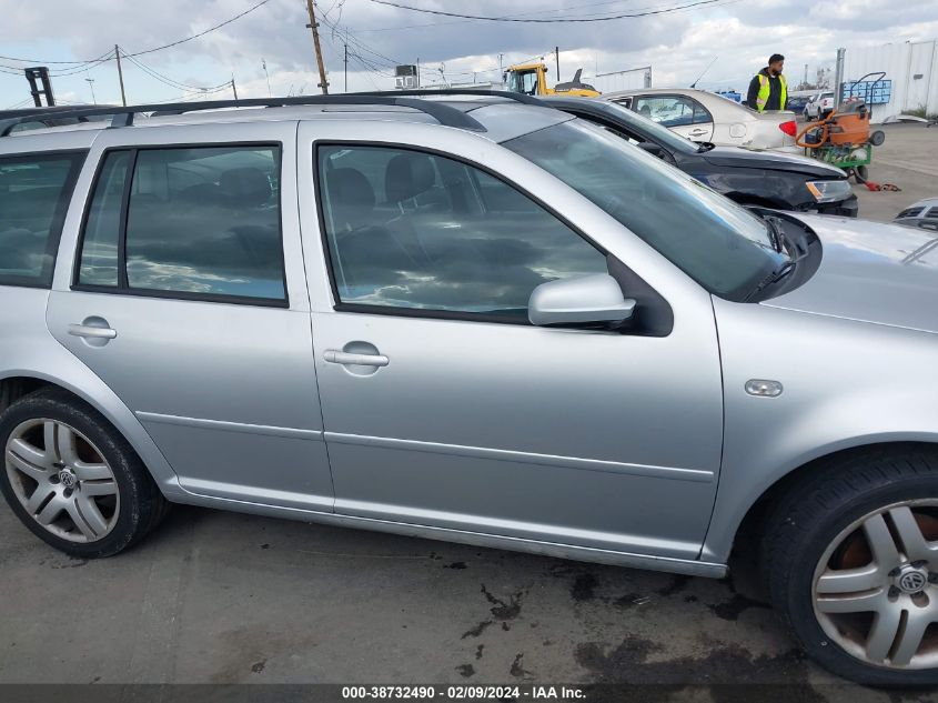 2001 Volkswagen Jetta Glx VIN: WVWTG61J61W689608 Lot: 38732490