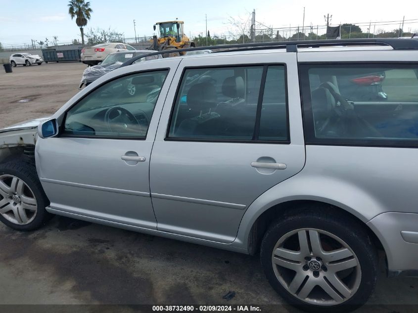 2001 Volkswagen Jetta Glx VIN: WVWTG61J61W689608 Lot: 38732490