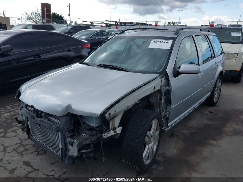 2001 Volkswagen Jetta Glx VIN: WVWTG61J61W689608 Lot: 38732490