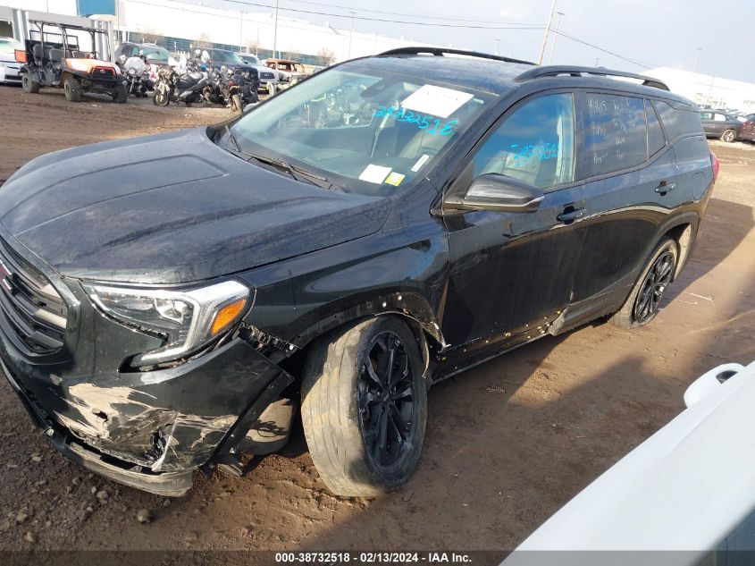 2021 GMC Terrain Awd Slt VIN: 3GKALVEV9ML348518 Lot: 38732518