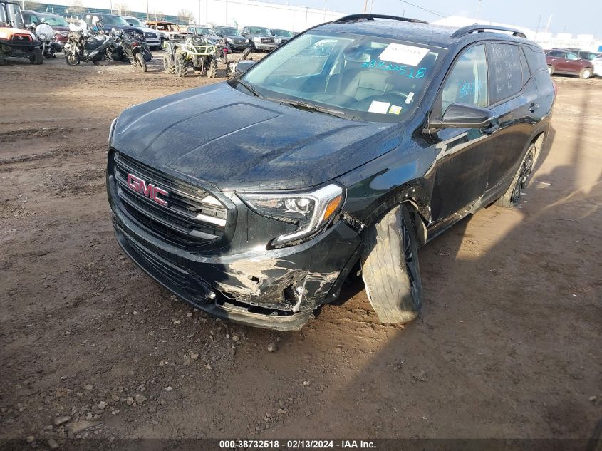 2021 GMC Terrain Awd Slt VIN: 3GKALVEV9ML348518 Lot: 38732518