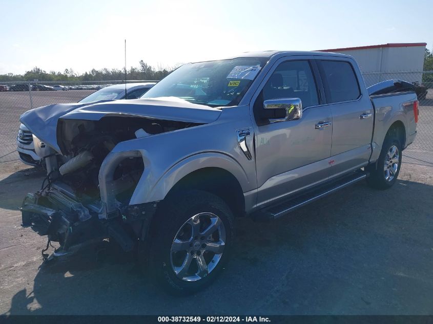 1FTFW1E84MFB67722 2021 Ford F-150 Supercrew