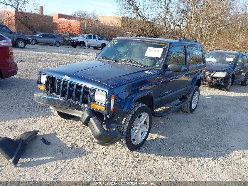 2001 Jeep Cherokee Sport VIN: 1J4FF47S61L558985 Lot: 38732623