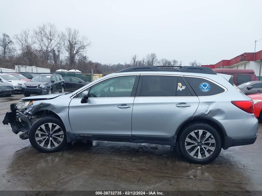 2016 SUBARU OUTBACK 2.5I LIMITED - 4S4BSANC4G3291859