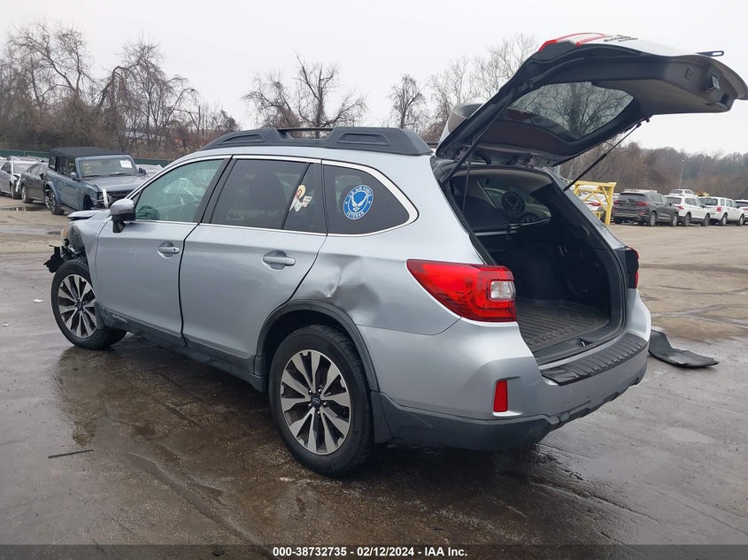 2016 SUBARU OUTBACK 2.5I LIMITED - 4S4BSANC4G3291859