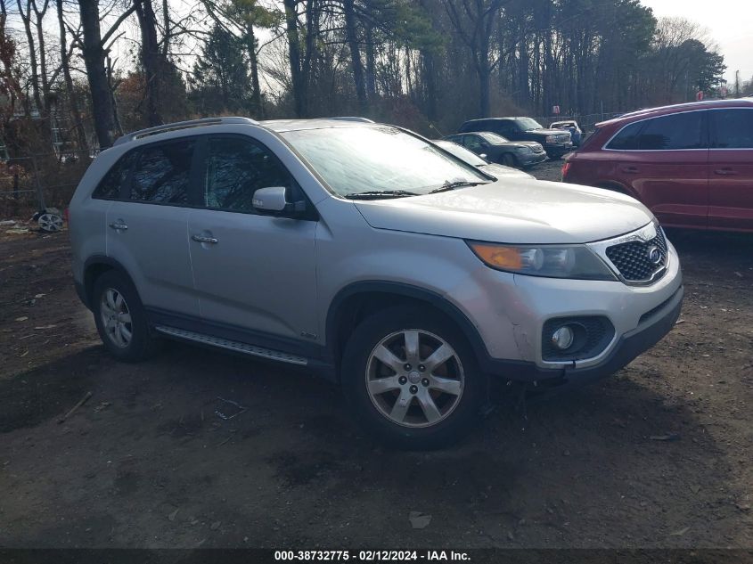 2013 Kia Sorento Lx V6 VIN: 5XYKTDA24DG340419 Lot: 38732775