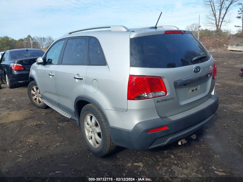 2013 KIA SORENTO LX V6 - 5XYKTDA24DG340419