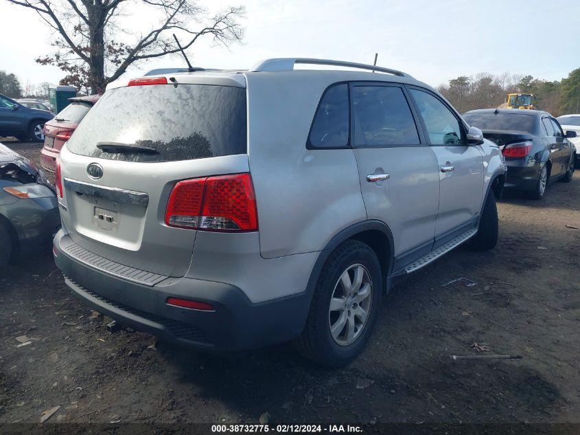 2013 Kia Sorento Lx V6 VIN: 5XYKTDA24DG340419 Lot: 38732775