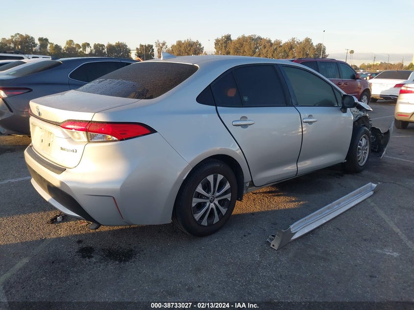 2022 TOYOTA COROLLA HYBRID LE - JTDEAMDE8N3006148