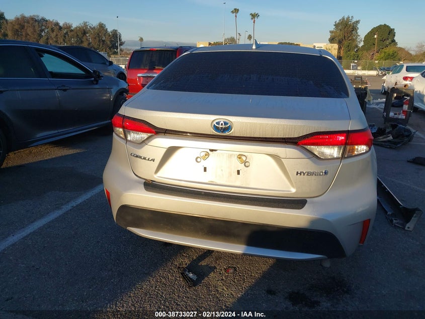 2022 TOYOTA COROLLA HYBRID LE - JTDEAMDE8N3006148
