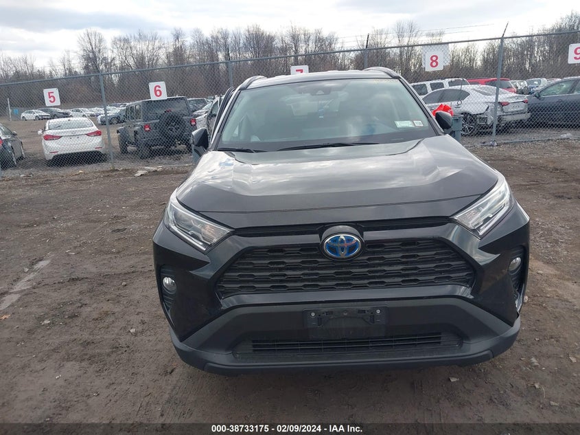2020 TOYOTA RAV4 XLE HYBRID - 4T3RWRFV3LU006596