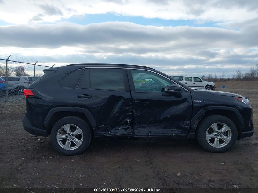2020 TOYOTA RAV4 XLE HYBRID - 4T3RWRFV3LU006596