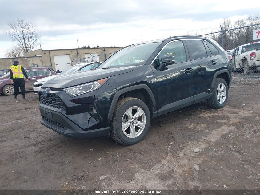 2020 TOYOTA RAV4 XLE HYBRID - 4T3RWRFV3LU006596