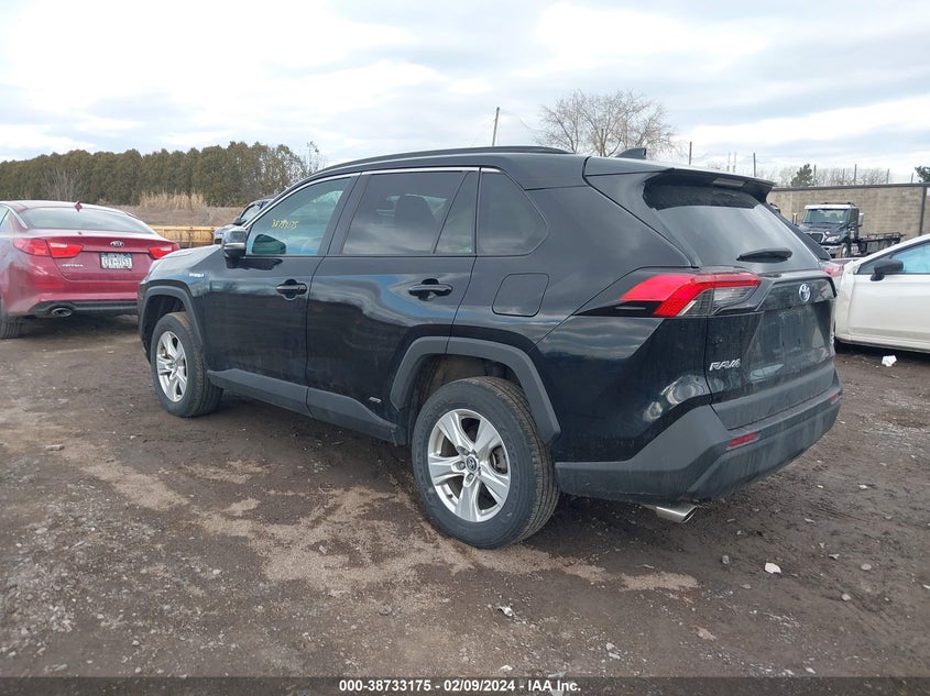 2020 TOYOTA RAV4 XLE HYBRID - 4T3RWRFV3LU006596