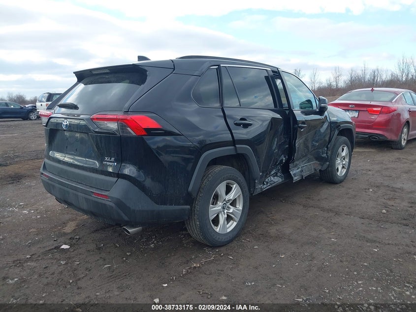 2020 TOYOTA RAV4 XLE HYBRID - 4T3RWRFV3LU006596