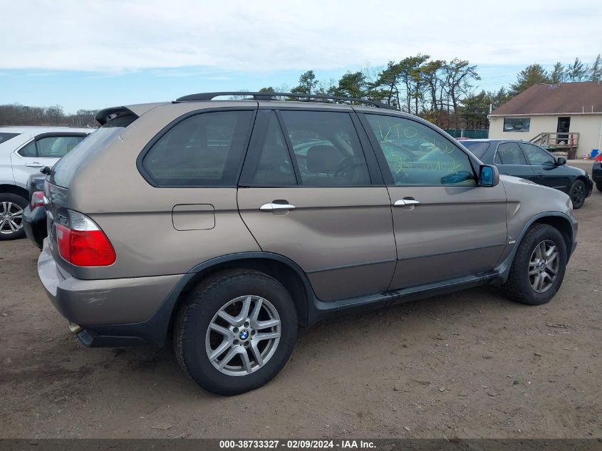 2006 BMW X5 3.0I VIN: 5UXFA13526LY44096 Lot: 38733327