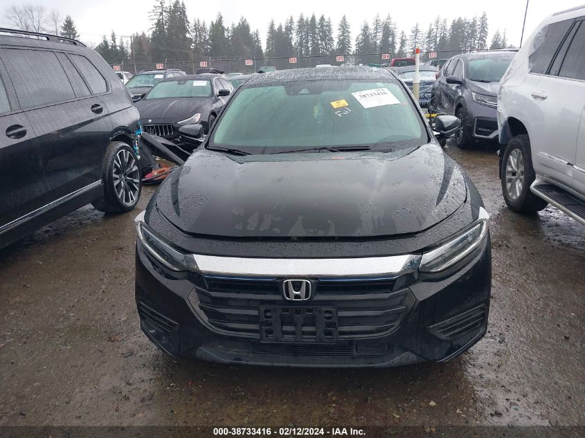 2019 Honda Insight Touring VIN: 19XZE4F97KE000108 Lot: 38733416